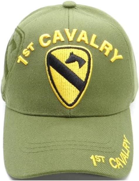 1st Cavalry Military Cap Green At Amazon Mens Clothing Store