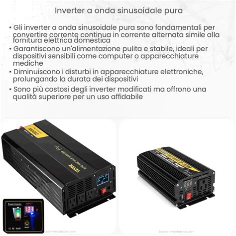 Inverter A Onda Sinusoidale Pura Come Funziona Applicazione E Vantaggi