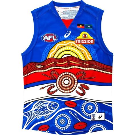 Western Bulldogs Afl Indigenous Jersey 2021 Bmp Now