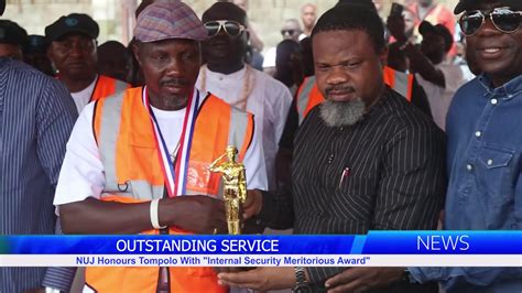 NUJ Honours Tompolo With Internal Security Meritorious Award YouTube