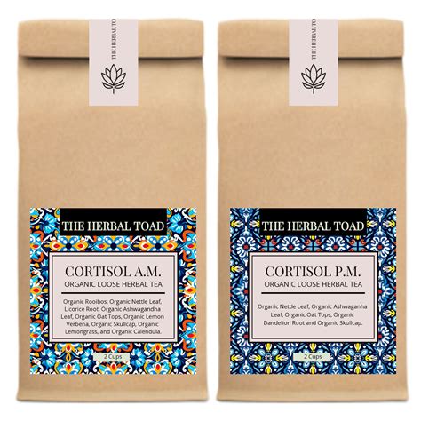 Organic Cortisol Herbal Tea Bundle
