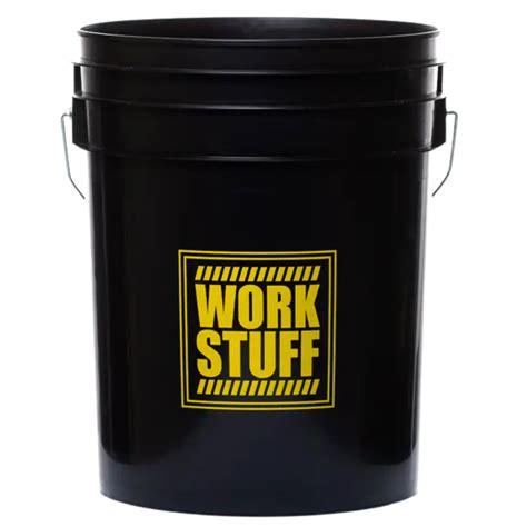 Work Stuff Detailing Bucket Black Rinse Wiadro Piel Gnacja Aut