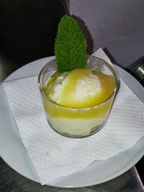 Helado Casero De Melon Con Sirope De Melon Pudding Desserts Food