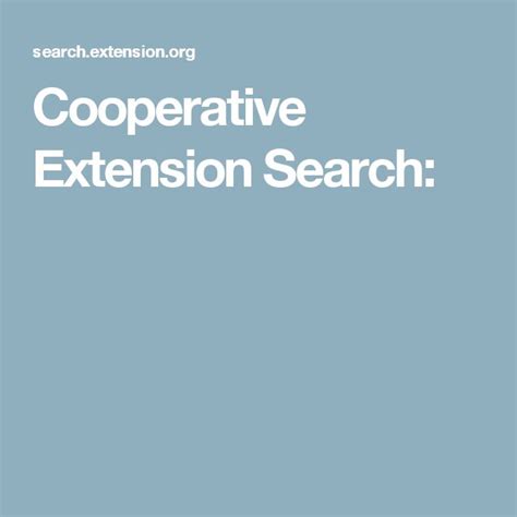 Cooperative Extension Search Interactive Learning Search Cooperation