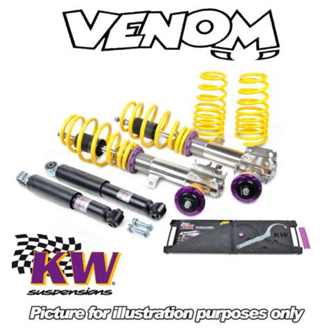 KW V2 Variant 2 Stainless Steel Coilovers Suspension Kit BMW E46 M3