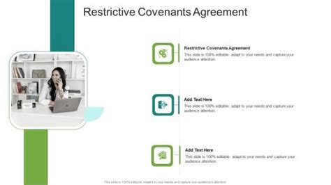 Restrictive Covenants Agreement Powerpoint Presentation And Slides