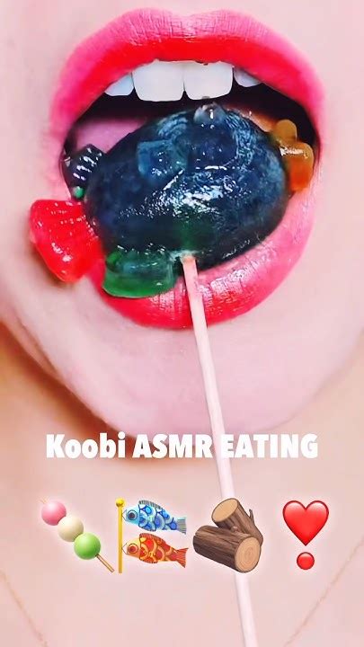 Asmr Kohakuto 코하쿠토 먹방 Sped Up Jelly Emoji Food Mukbang Eating Tiktok