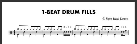 1 Beat Drum Fills