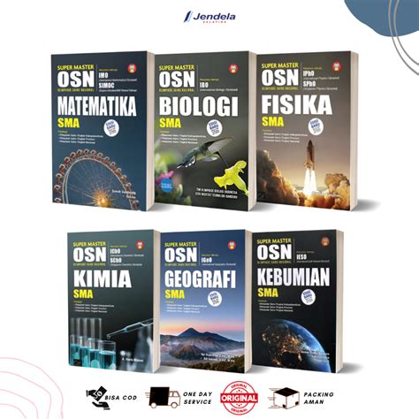 Jual Super Master Osn Sma Biologi Geografi Matematika Fisika Sma