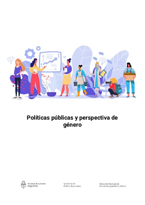 Pdf Políticas Públicas Y Perspectiva De Género