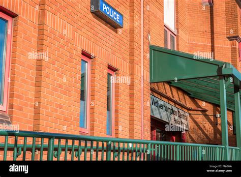 Wolverhampton Central Police Station Stock Photo Alamy