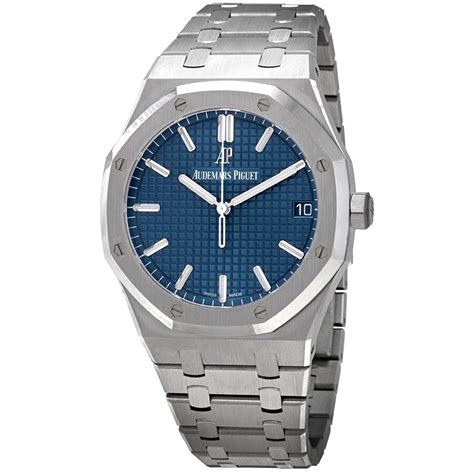 Audemars Piguet Royal Oak Blue Dial Automatic Men S Watch Atelier