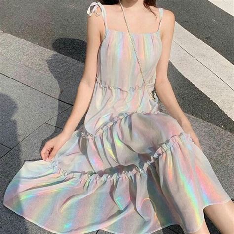 Most Glamorous And Outclass Rainbow Color Dress Designs And Ideas For