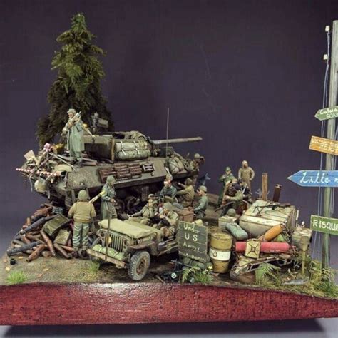 Usina Dos Kits On Instagram Under U S Army Incredible Diorama