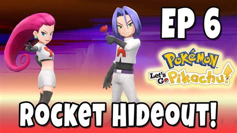 POKEMON LET S GO PIKACHU EPISODE 6 Team Rocket Hideout Celadon City