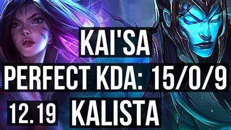 Kai Sa Nautilus Vs Kalista Thresh Adc Legendary M