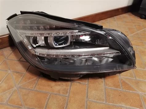 Farol Mercedes Cls W Tica Ptica Led Ils Original S Jo O Da