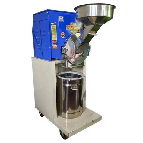 Semi Automatic 5 Hp Masala Pulverizer Machine 80 Kghr 60 Kghr At Rs 35000piece In Teliamura