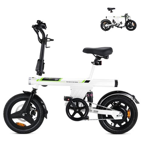 Powerful 14'' Folding Electric Bike - 500W Motor