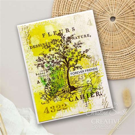 Creative Expressions Sam Poole Nature In X In Clear Stamp Set