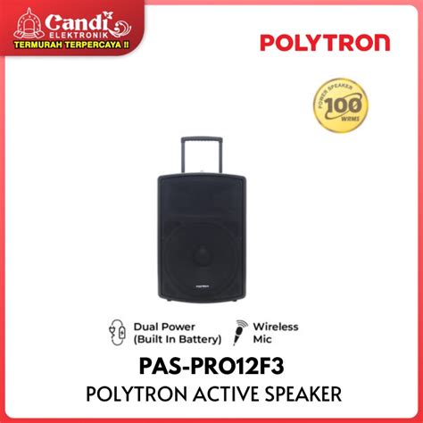 Polytron Active Speaker Pas Pro F Lazada Indonesia