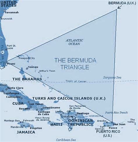 Bermuda Triangle Map and Location - BERMUDA TRIANGLE HISTORY, BERMUDA TRIANGLE MYSTERY, BERMUDA ...