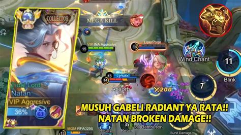 GA RESPECT DAMAGE NATAN YA INI YANG TERJADI NATAN BEST BUILD 2023