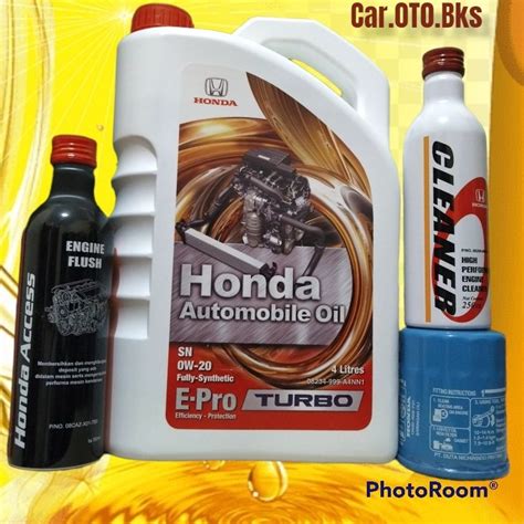 Jual Paket Oli Honda E Pro Turbo W Liter Produksi Idemitsu