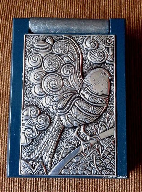 Metal Embossing Art Aluminum Foil Art Pewter Art