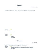 Bio Unit V Assessment Docx Question Out Of Points