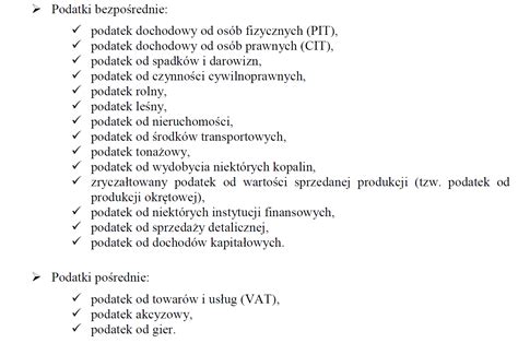 Podatki Polski System podatkowy Biuro Rachunkowe Jelenia Góra