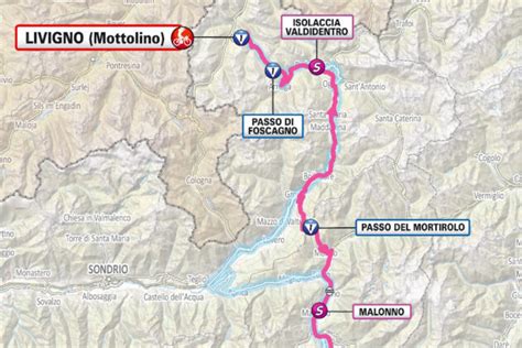 Cambia La Tappa Del Giro Con Arrivo A Livigno Niente Passo Della