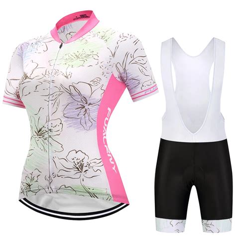 FUALRNY 2017 Pro Women Cycling Jersey Summer Mtb Clothes Short Bicycle