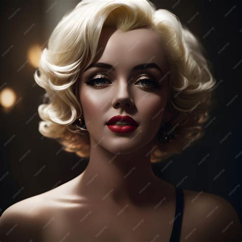 Premium AI Image | Marilyn Monroe's biography Iconic Hollywood actress Marilyn Monroe's movies ...