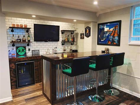 Stylish and Inviting Ideas for Your Basement Bar
