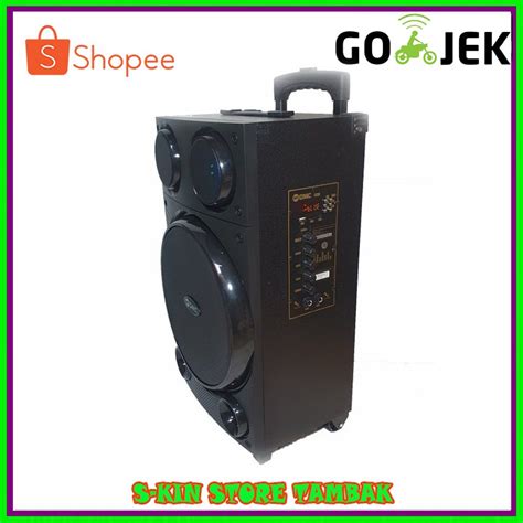 Jual GMC 897L 10 Inch Speaker Portable Bluetooth Karaoke Extra Bass AST