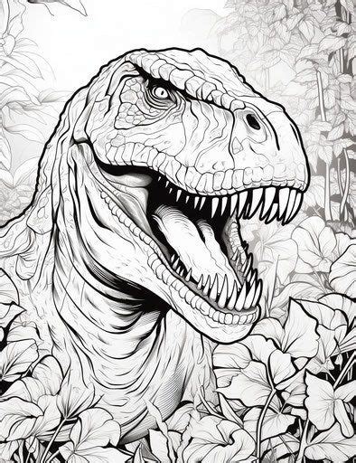 Dive Into Dinosaur Coloring Pages Artistic Joy In Coloring