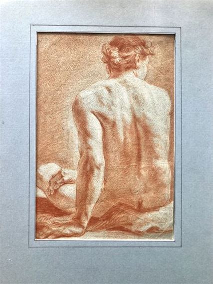 Italian School 18th Century Male Nude Seen From Behind MutualArt