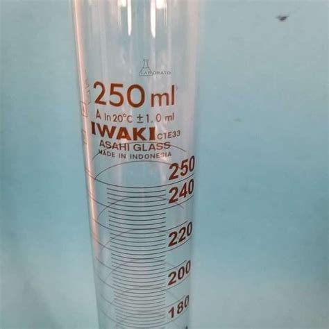 Promo Gelas Ukur Ml Iwaki Pyrex Measuring Cylinder Ml Diskon