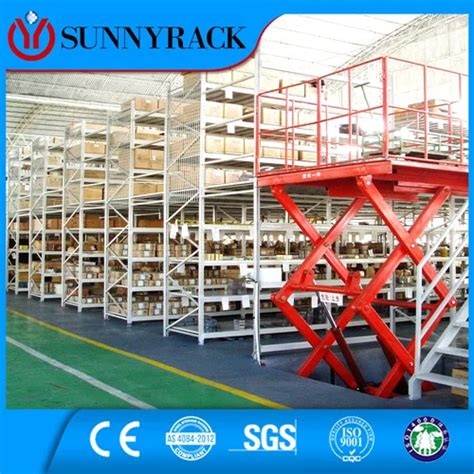 Heavy Duty Warehouse Stacking Mezzanine Floor Systems For Factory