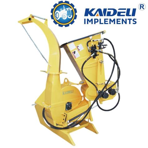 Industrial Wood Chipper Hydraulic Feed 3 Point Hitch China Wood