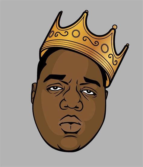 Biggie Smalls Black Cartoon Cartoon Art Pics Art Art Pictures