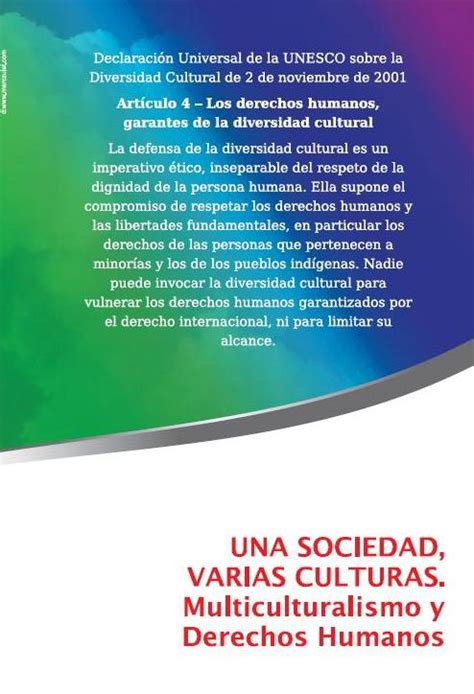 Multiculturalismo Y Derechos Humanos Idhc