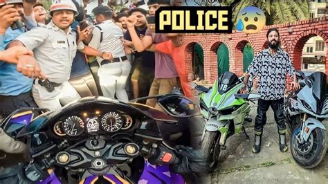 Police Arrest Karney Aagi Ninja H2 Aur Bmw S1000rr Ko Assam Tripura