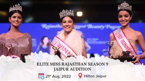 Elite Miss Rajasthan Season 9 Jaipur Audition Dazzlerr