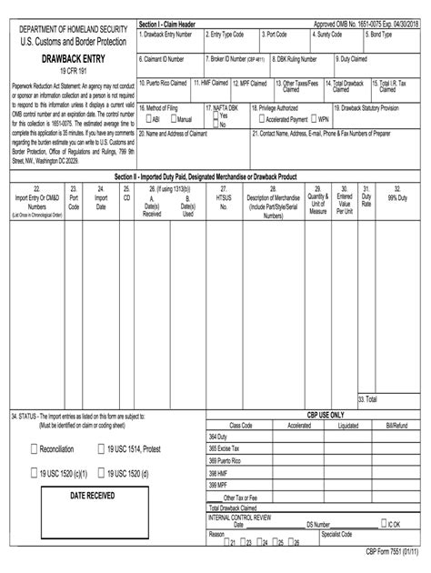 Cbp Form Fill Out And Sign Printable Pdf Template