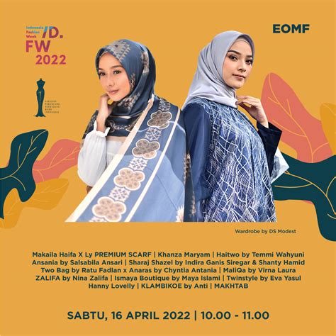 Ifw 2022 Indonesia Fashion Week