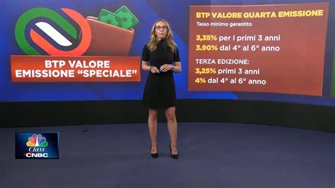 Nuovo Btp Valore Dal 6 Maggio Tutto Quello Che Cè Da Sapere Class Cnbc Video