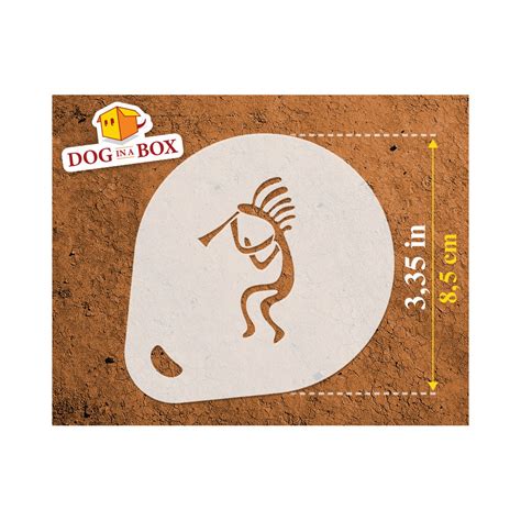 Kokopelli Schablonen Er Set Nr Wohnkultur Schablone F R Keks