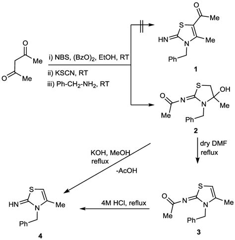 Scheme 1 Synthesis Of Compound 4 Download Scientific Diagram